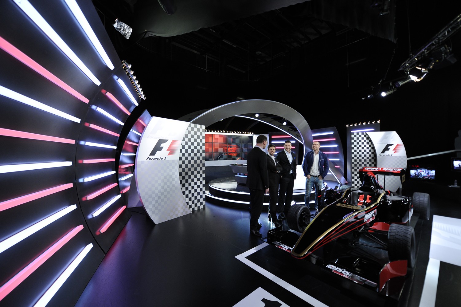 Sport1 HD a Sport2 HD odhaluje nové studio Formule 1
