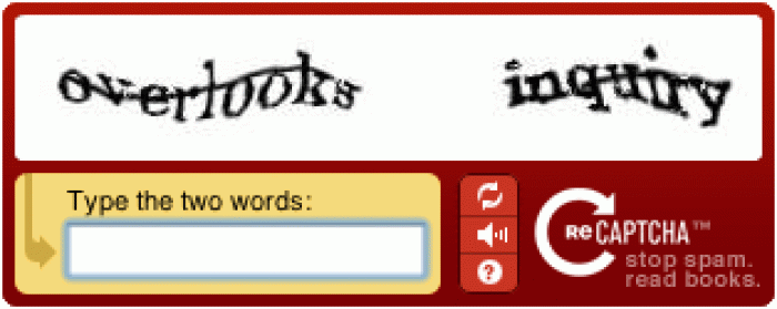 reCaptcha