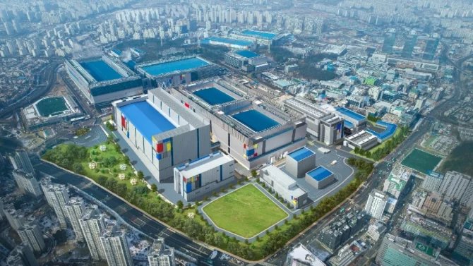 Čipové továrny Samsungu v Hwaseongu