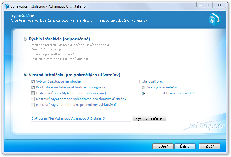 Při instalaci si dejte pozor na toolbar a změnu domovské stránky