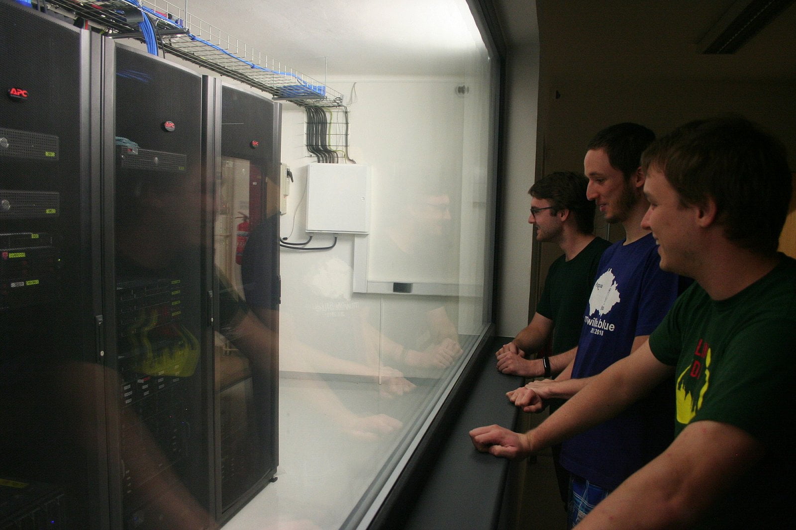 Strahov nová centrální serverovna