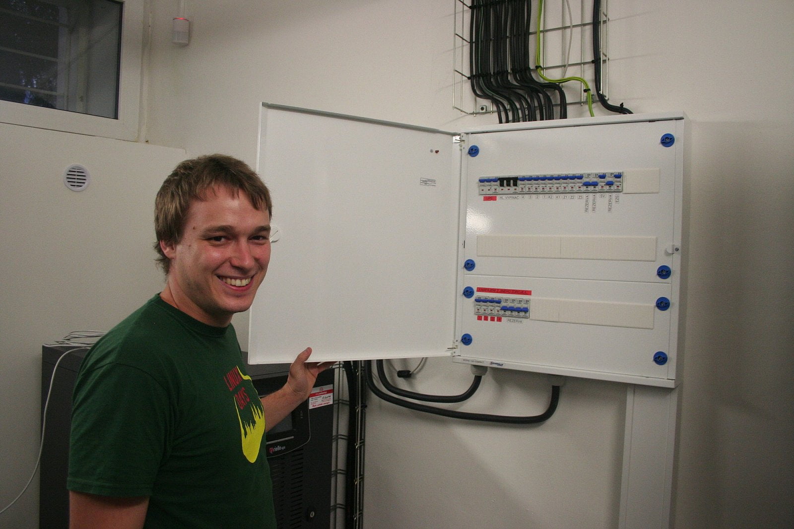 Strahov nová centrální serverovna