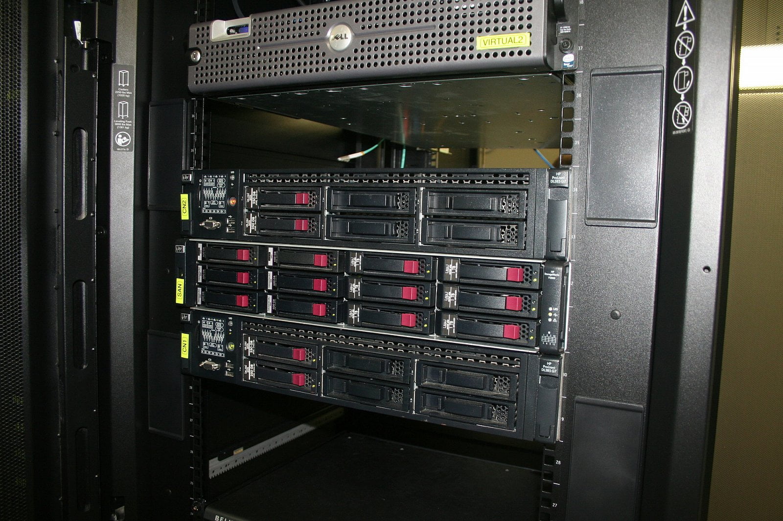 Strahov nová centrální serverovna