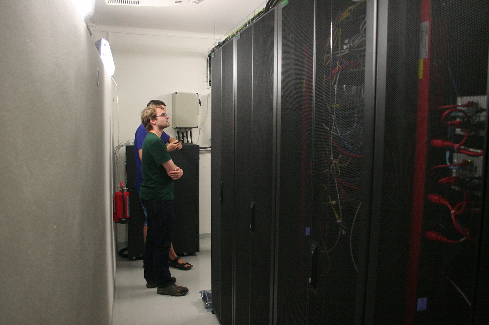 Strahov nová centrální serverovna