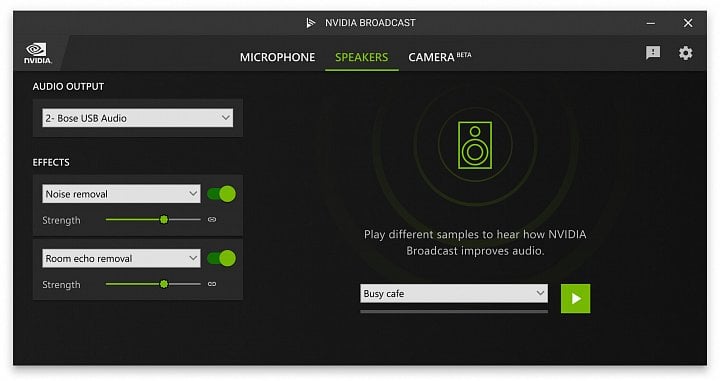 Nvidia Broadcast App