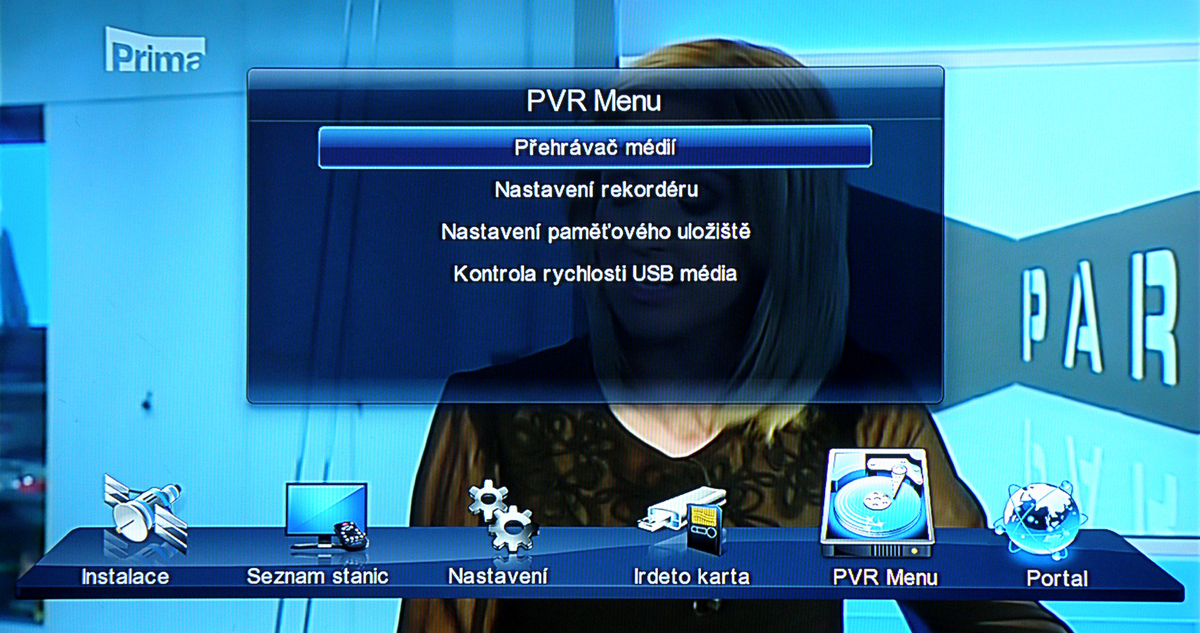 Fotogalerie přijímače Synaps ZR – 3000