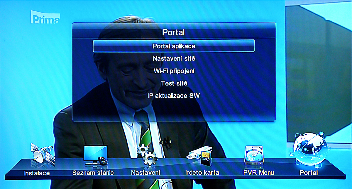 Fotogalerie přijímače Synaps ZR – 3000