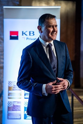 Petr Slabý, odcházející ředitel privátního bankovnictví KB, 5. 12. 2022