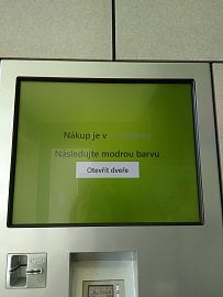 Platební automat.