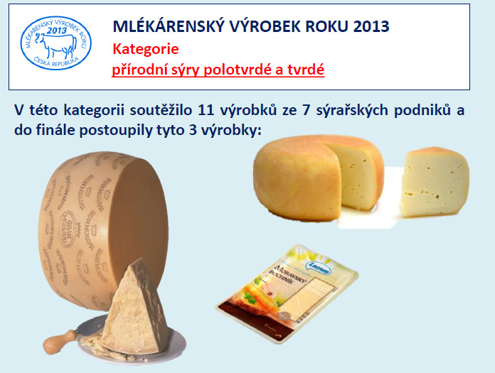 Mlékárenský výrobek roku 2013