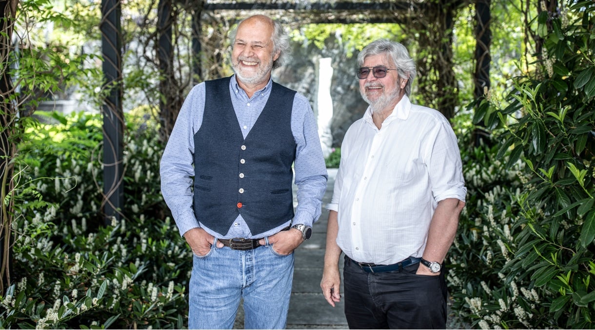 Podnikatelé Pavel Baudiš a Eduard Kučera