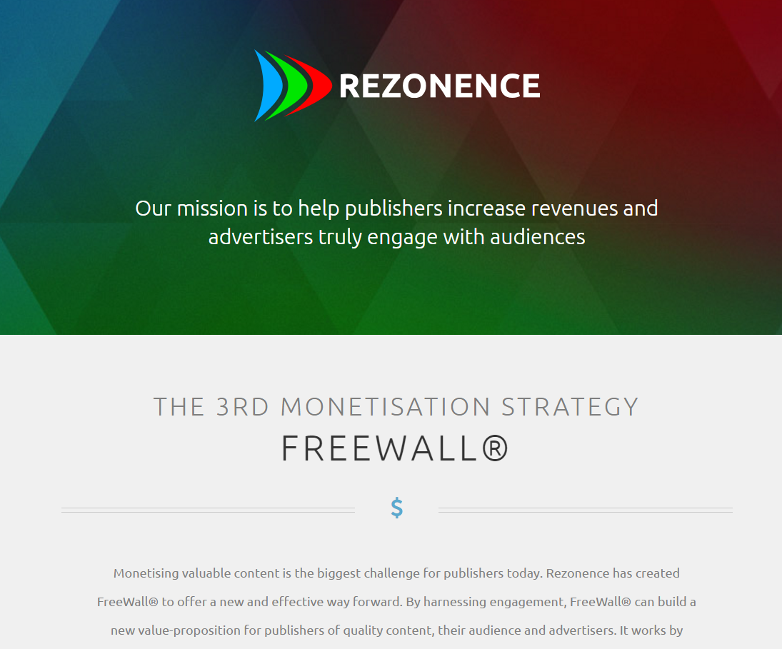 Poskytuje ji londýnský startup Rezonence.