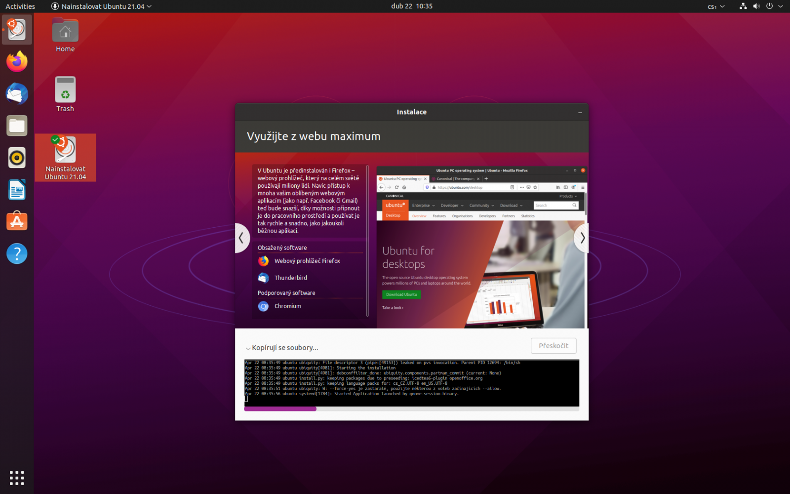 Ubuntu 21.04