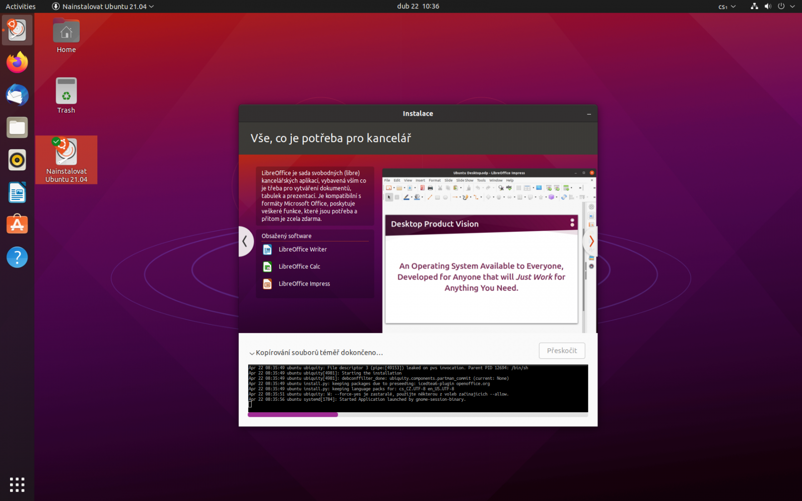 Ubuntu 21.04