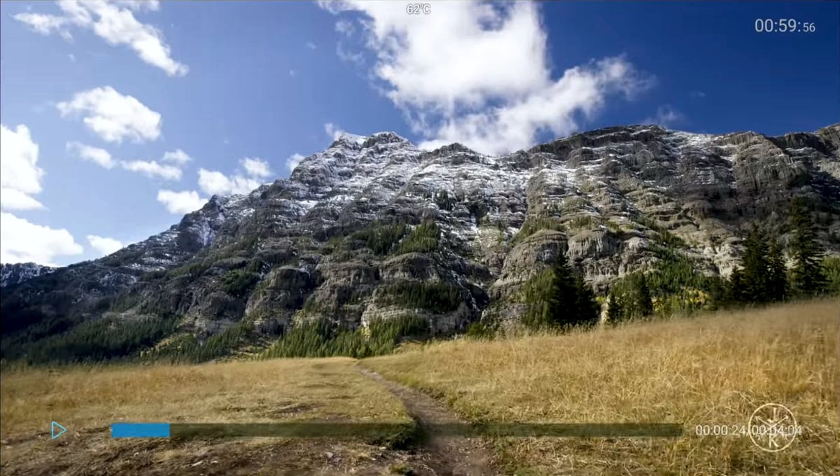 Přehrávání video souborů MX9 Pro