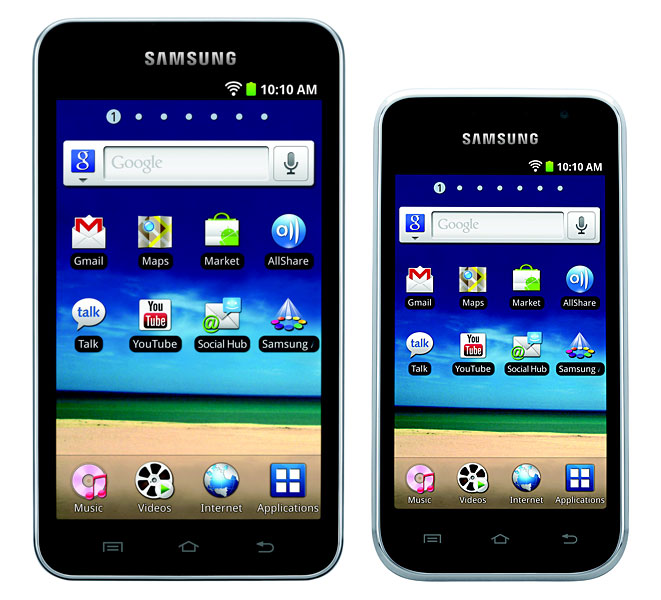 Galaxy Player je vlastně multimediální přehrávač, ale jde také o chytré zařízení, protože ho pohání Android. Jeho největší verze má 5".