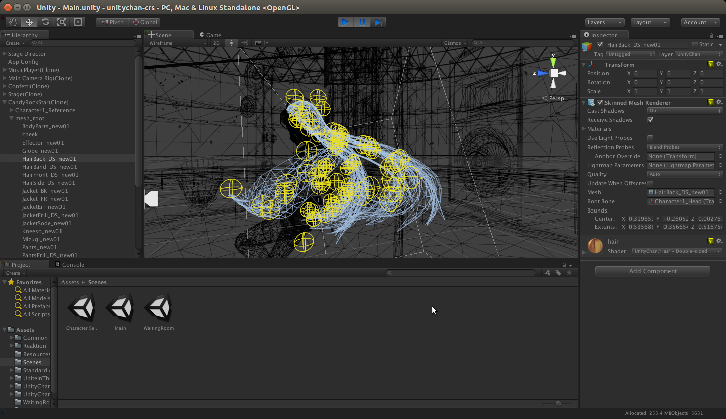Unity: linuxový editor