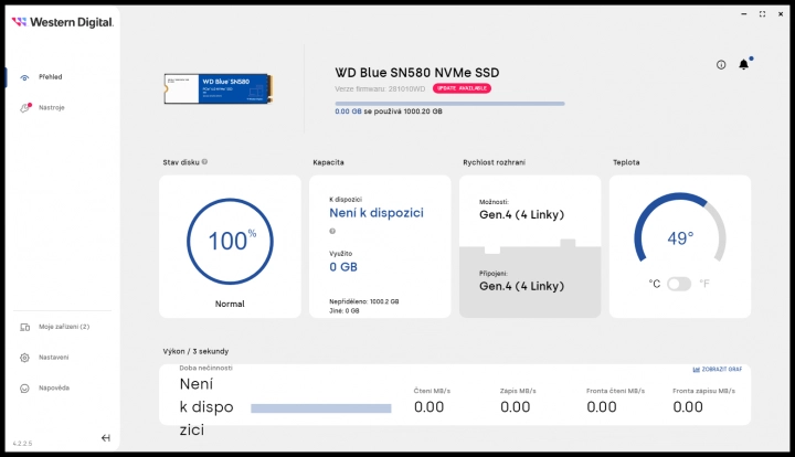 WD Blue SN580