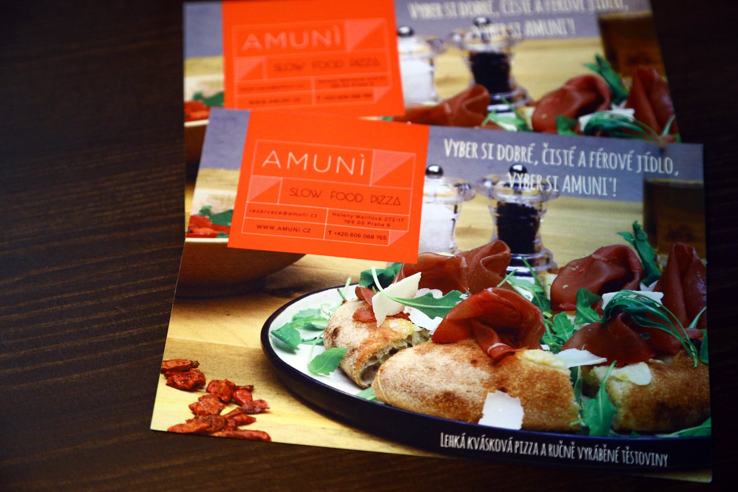 Amuni: Slow food pizza