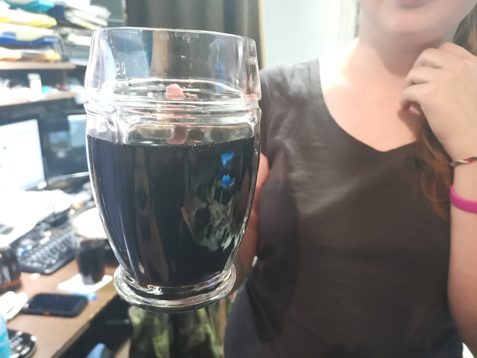 Výsledná rozředěná kola.