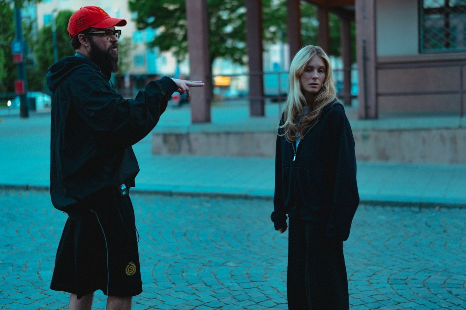 Natáčení seriálu Zmizení Sáry Lindertové (Canal+, ČT, TV Joj)