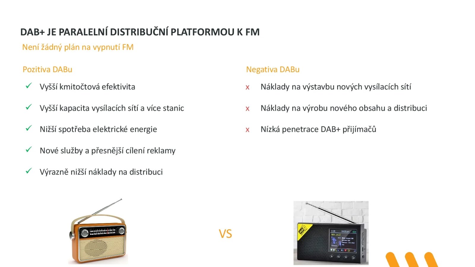 Prezentace ČRA ke spuštění komerční DAB+ sítě v únoru 2025