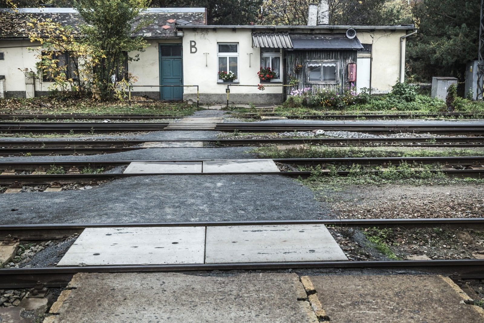 Smíchovské nádraží a jeho okolí před současnou přestavbou