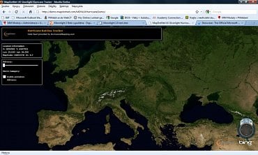 <p>Mapdotnet - Webová aplikace běžící na technologii Silverlight (Moonlight).</p>