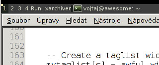 Awesome po úpravách