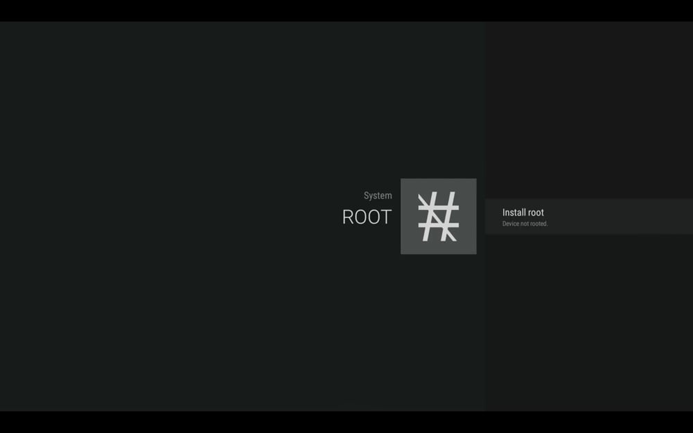 Uživatelské menu – verze s Custom Rom Superceleron
