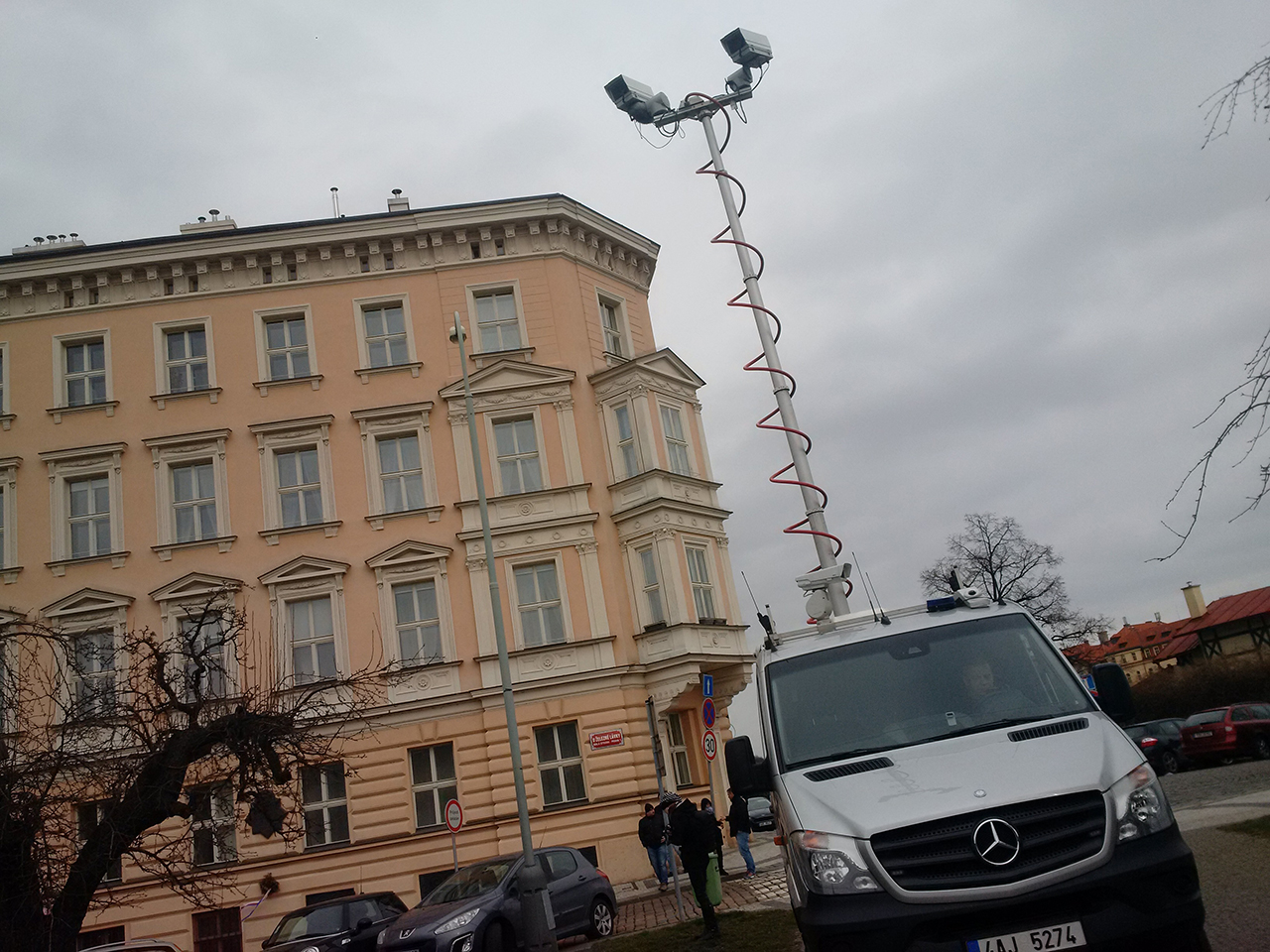 Demonstrace za svobodný internet v Praze 20.2.2016