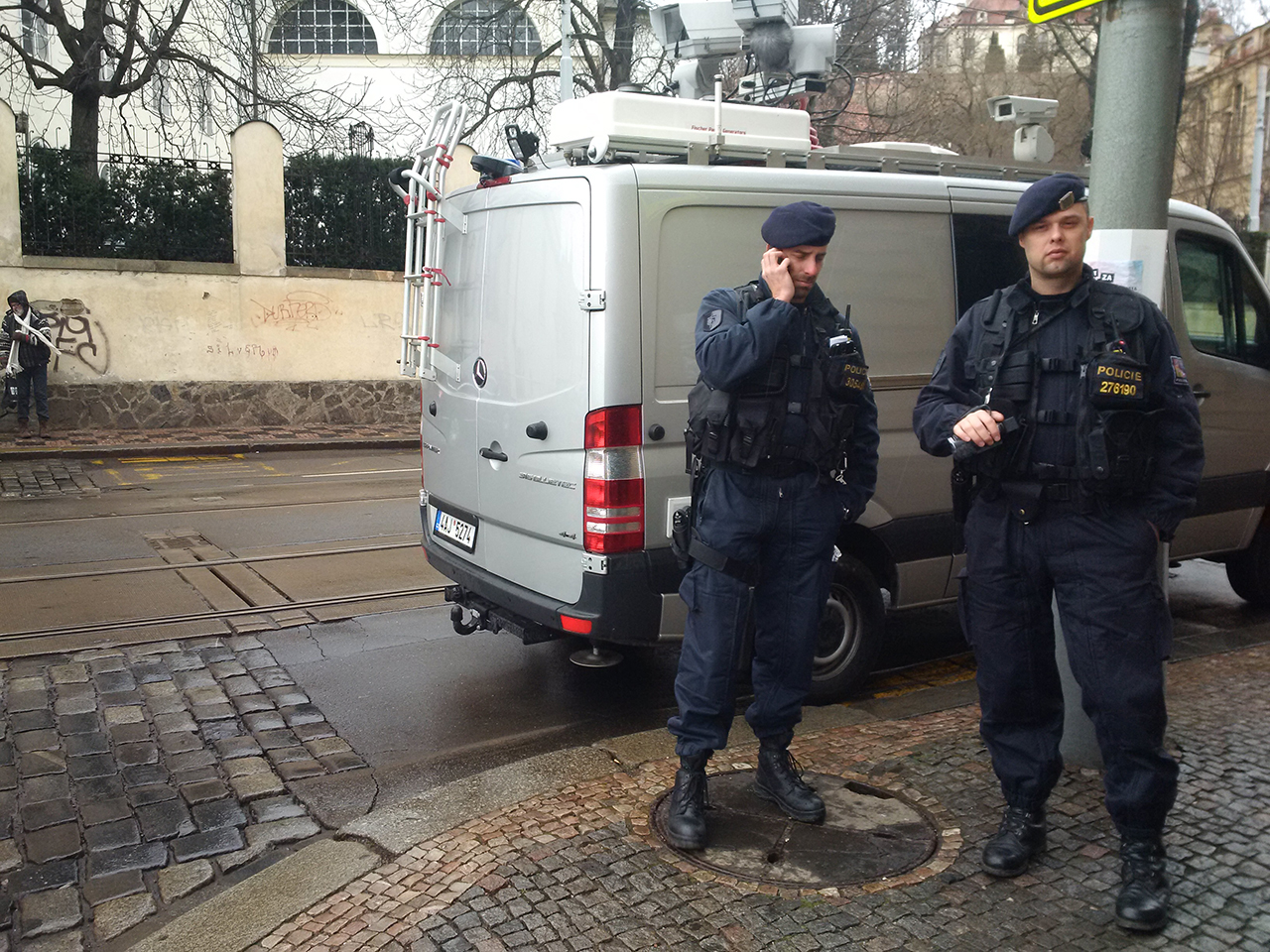 Demonstrace za svobodný internet v Praze 20.2.2016