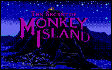 The Secret of Monkey Island - titulní obrazovka - Atari ST.