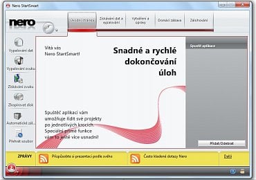 <p>Uživatelské rozhraní zapůsobí hezkým, příjemným vzhledem a přehledností</p>