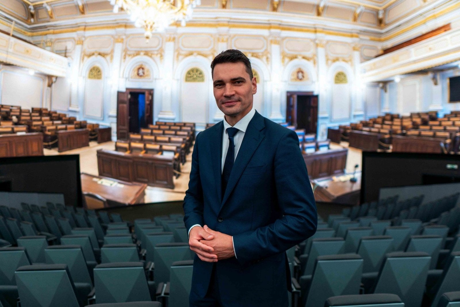 Volební studio České televize v pražském Planetáriu (2025)