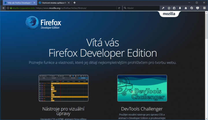 Firefox Developer Edition skončí