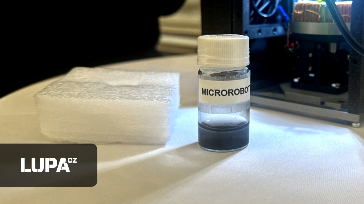 Nanoroboti z Ostravy mají letět do vesmíru a ze zařízení tam „žrát“ špínu. Budou prvními miniaturními roboty v kosmu