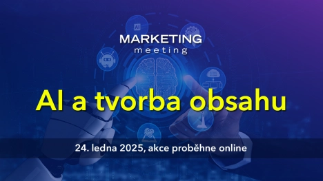 Náhledový obrázek - MARKETING MEETING se zaměří na AI při tvorbě obsahu.