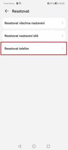 tovární nastavení Huawei telefonů 3. část (zdroj: cnews.cz)