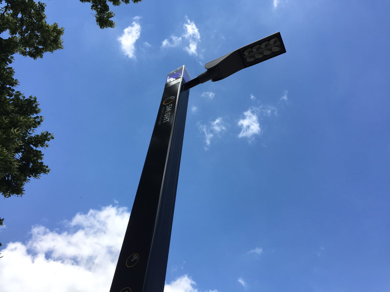 Chytré pouliční osvětlení v Praze