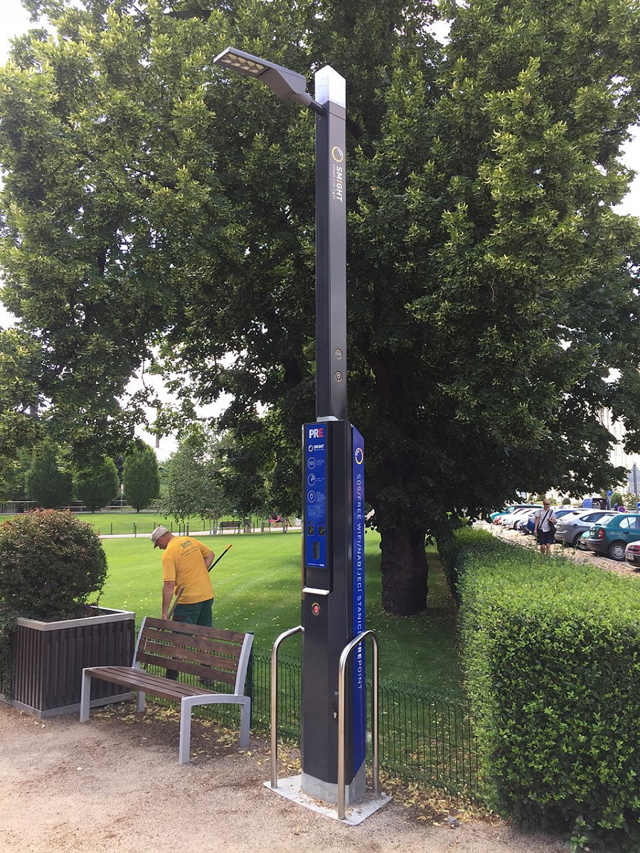 Chytré pouliční osvětlení v Praze