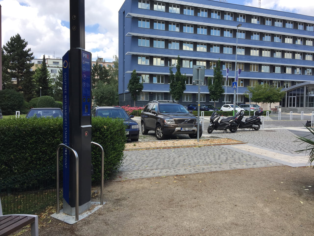 Chytré pouliční osvětlení v Praze