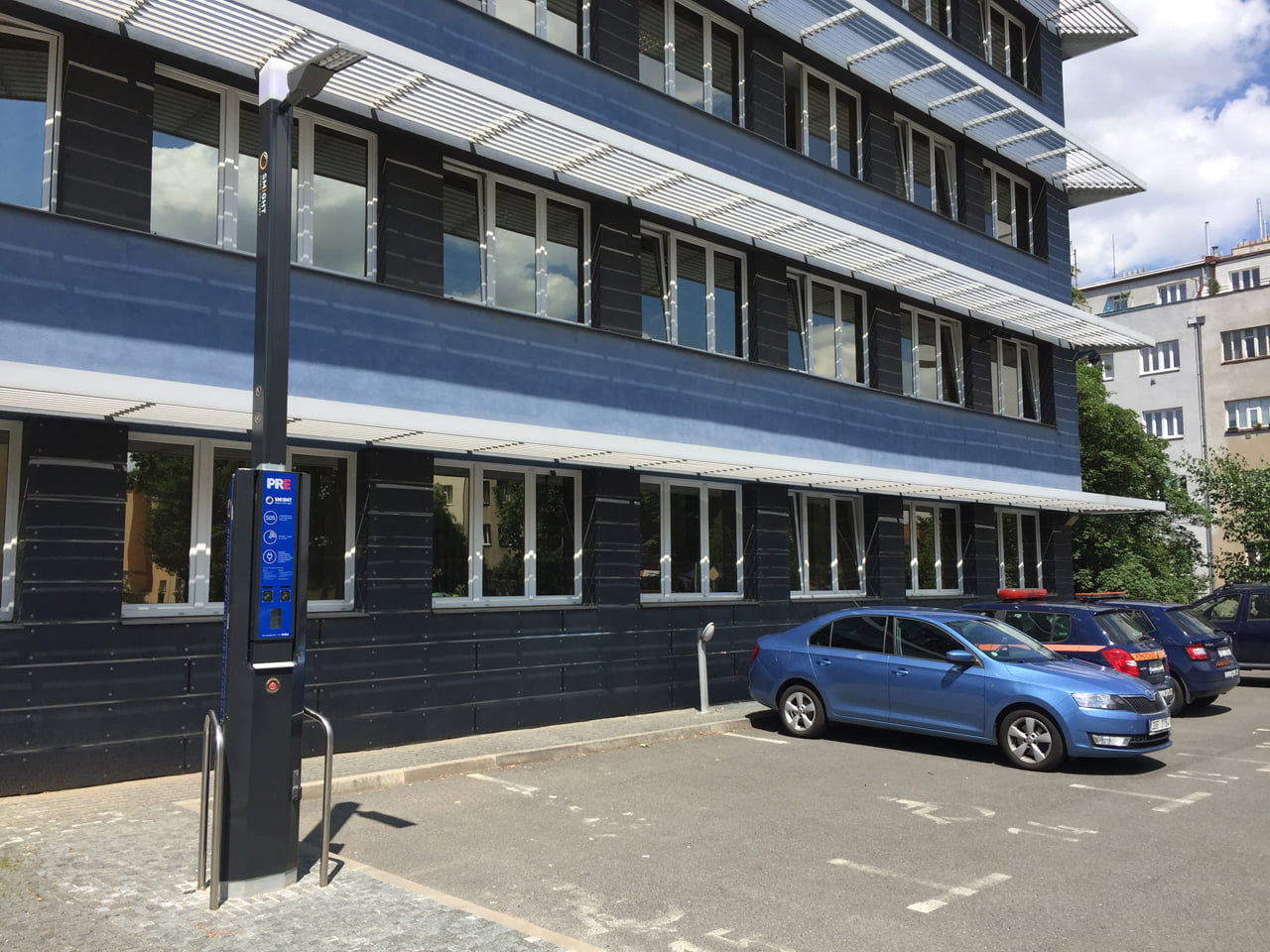 Chytré pouliční osvětlení v Praze