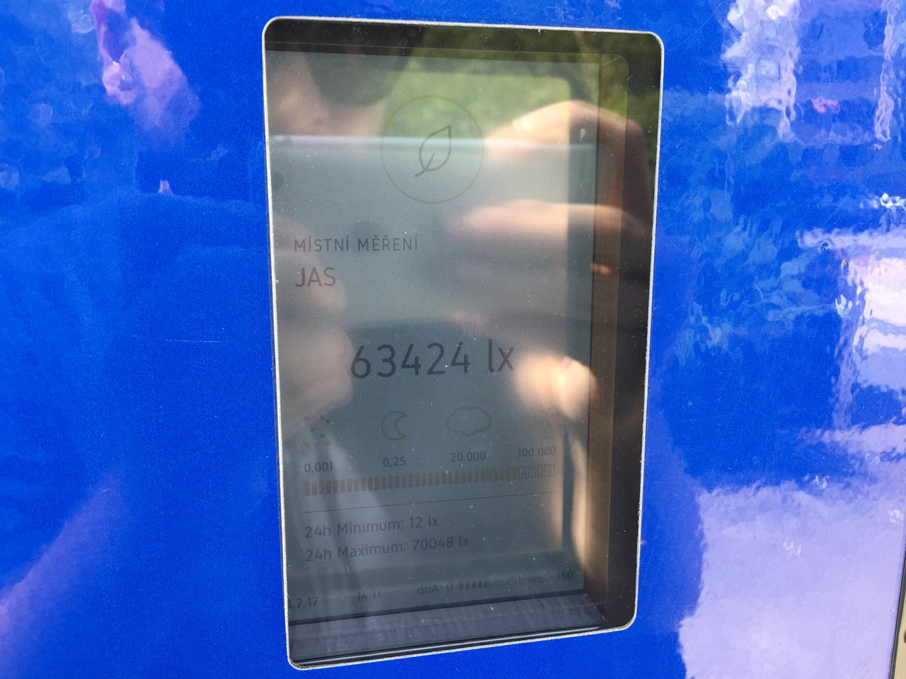 Chytré pouliční osvětlení v Praze