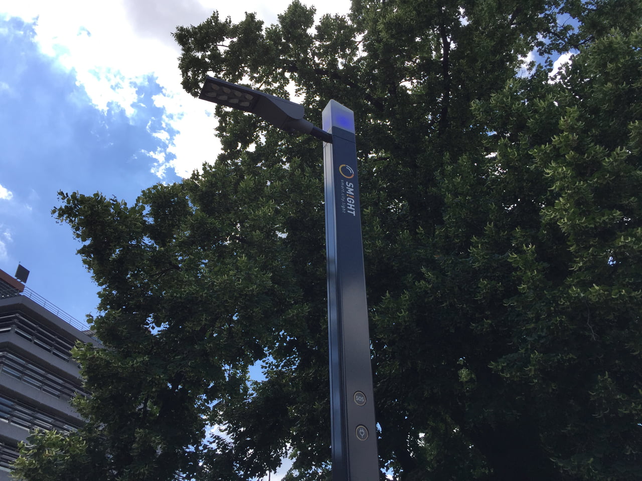 Chytré pouliční osvětlení v Praze