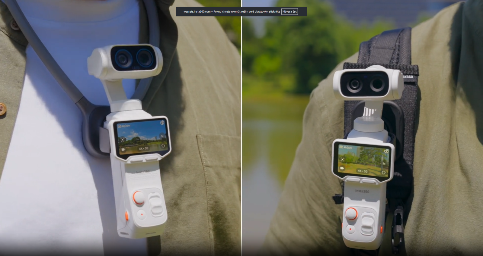 Insta360 Luna Ultra gimbal kamera