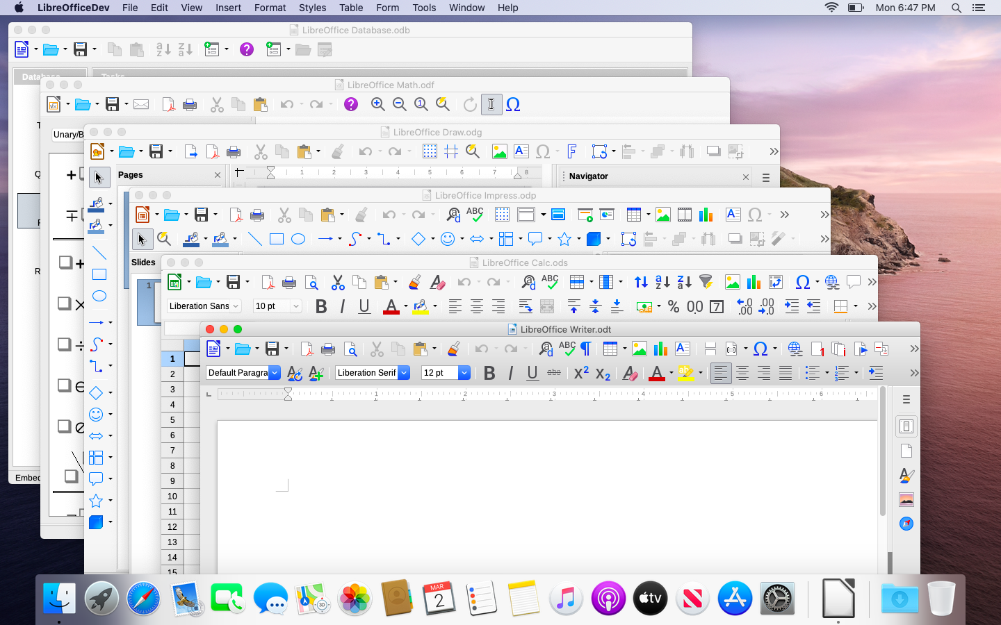 LibreOffice 7.0