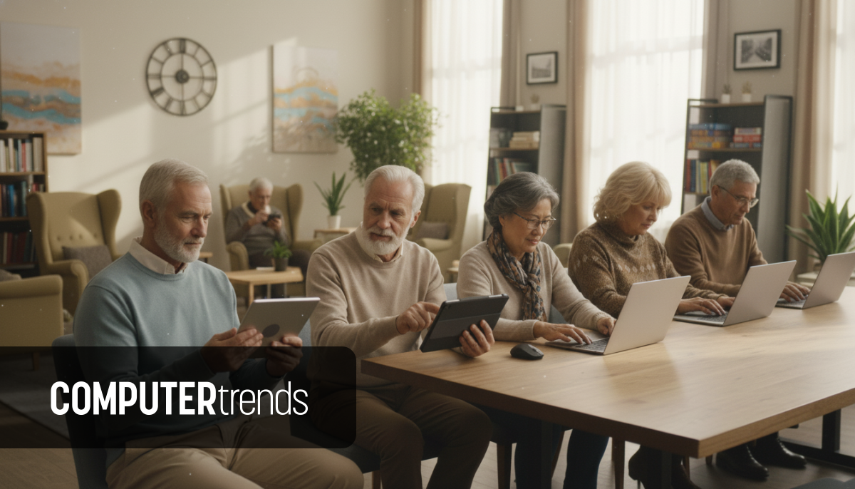 Čeští senioři a seniorky a IT? Jde to, ale dře to