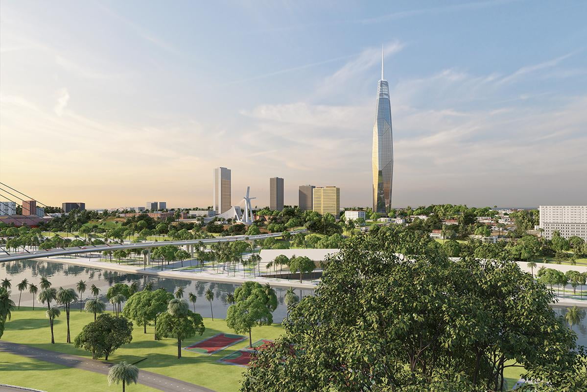 Nejvyšší budova Afriky, Tour F v Abidžanu na Pobřeží slonoviny