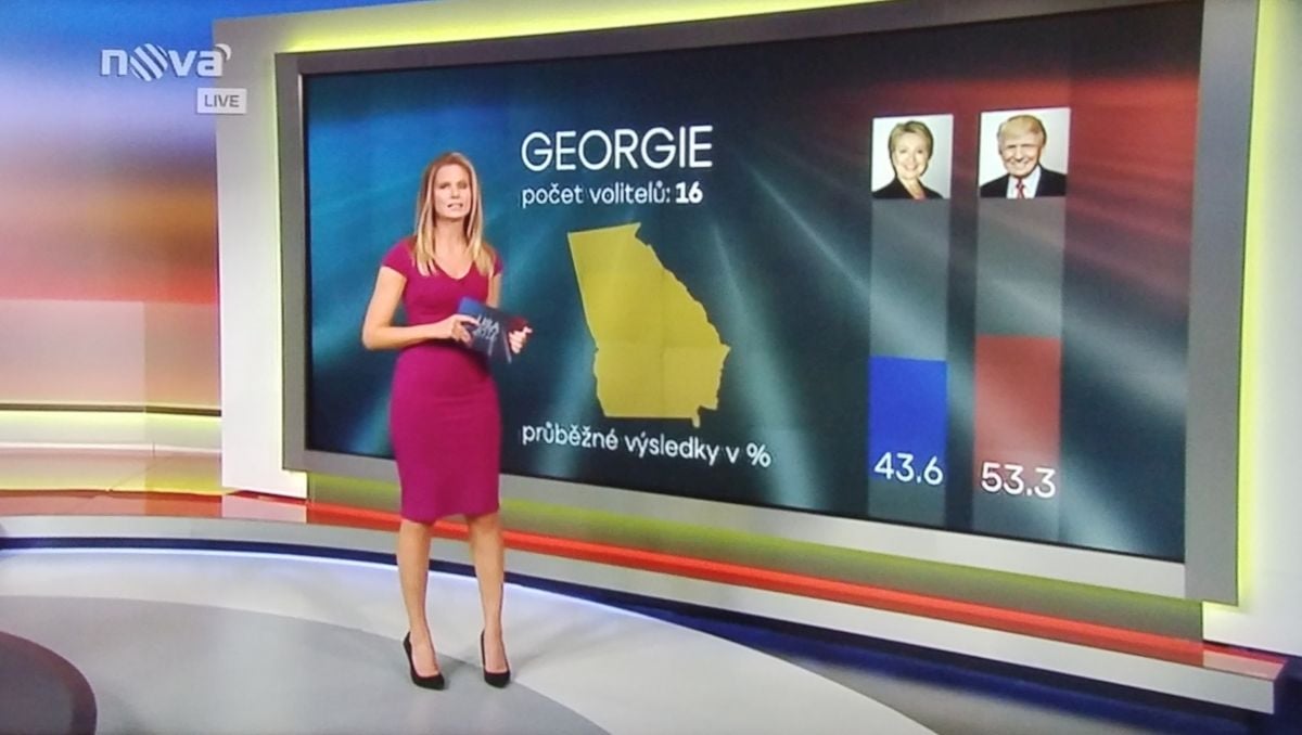 Americké volby na ČT24 a TV Nova